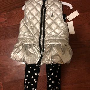 Calvin Klein vest and matching leggings